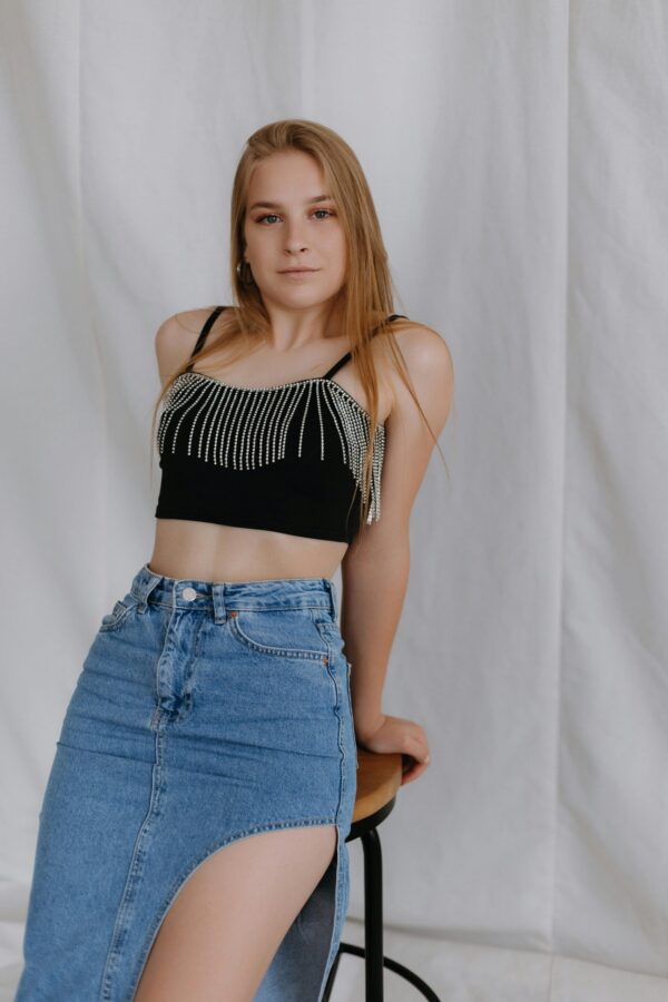 Falda Boxy