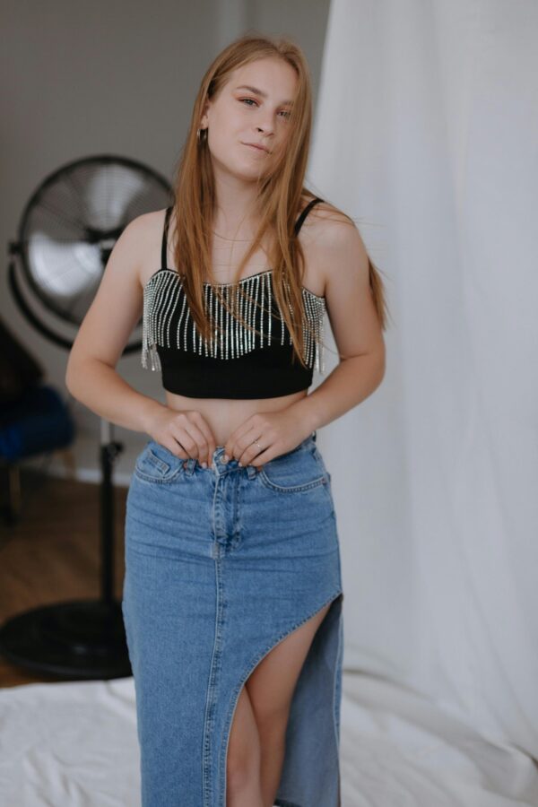 Falda Boxy